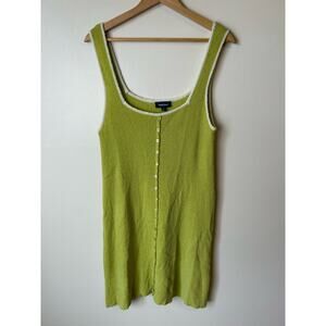 Modcloth Green Matcha Do About Sweater‎ Dress Size L